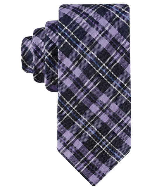 Tommy Hilfiger Classic Plaid Tie purple