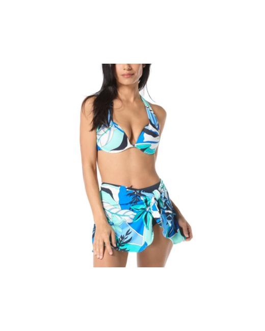 Coco Reef Cameo Halter Bikini Top Halo Sarong Bottoms