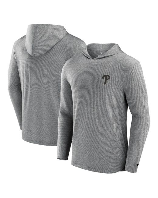 Fanatics Signature Philadelphia Phillies Front Office Tech Lightweight Hoodie T-Shirt A