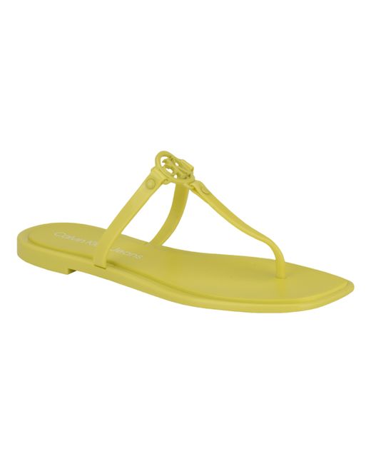 Calvin Klein Edhen Open-toe Casual Flat Sandals