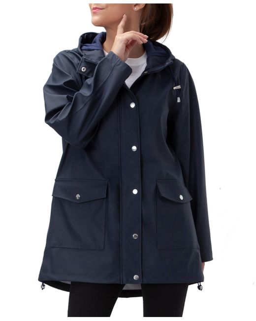 Rokka&Rolla Waterproof Rain Coat Rubberized Jacket