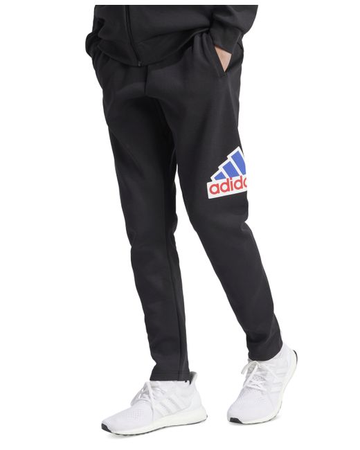 Adidas Drawstring Logo Graphic Jogger Pants