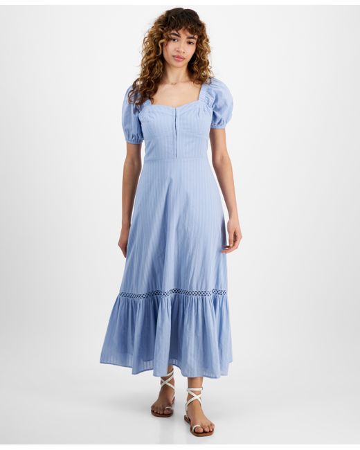 And Now This Cotton Corset-Look Maxi Dress Created for
