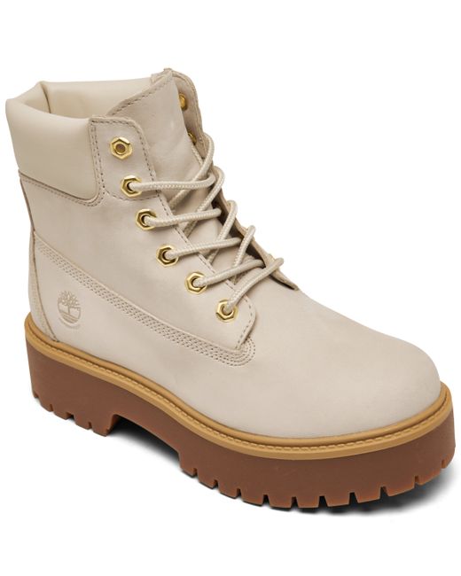 Timberland Stone Street 6 Water Resistant Platform Boots from Finish Line