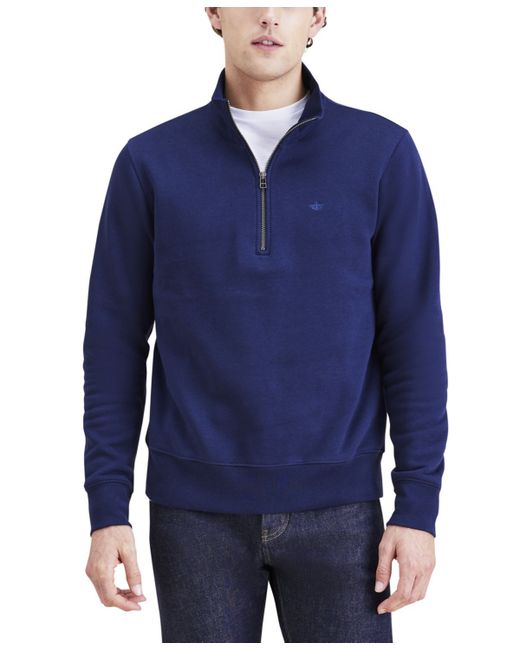 Dockers Classic-Fit 1/4-Zip Fleece Sweatshirt