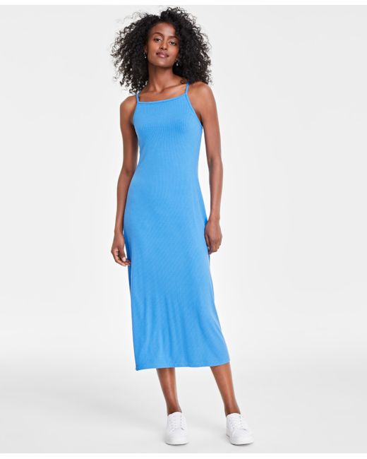 On 34th Knit Ribbed Midi Dress Created for