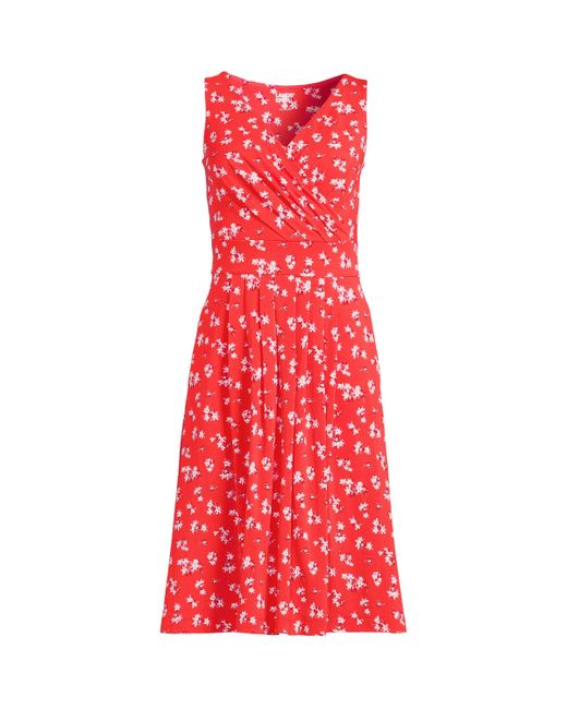 Lands' End Fit and Flare Dress