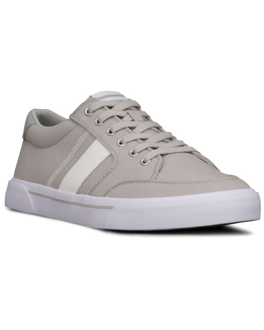 Ben Sherman Hawthorn Low Canvas Casual Sneakers from Finish Line White
