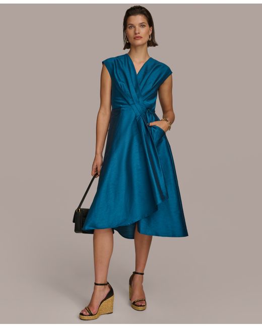Donna Karan A-Line Wrap Dress