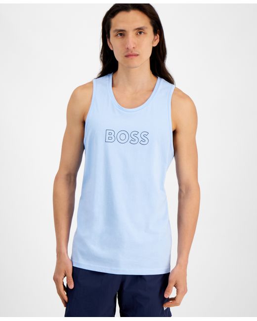 Hugo Boss Boss by Beach Logo Tank Top Pastel