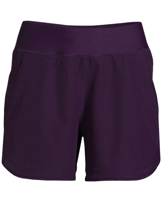 Lands' End Petite 5 Quick Dry Swim Shorts with Panty
