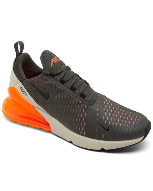 Nike Air Max 270 Casual Sneakers from Finish Line Sand Orange Black
