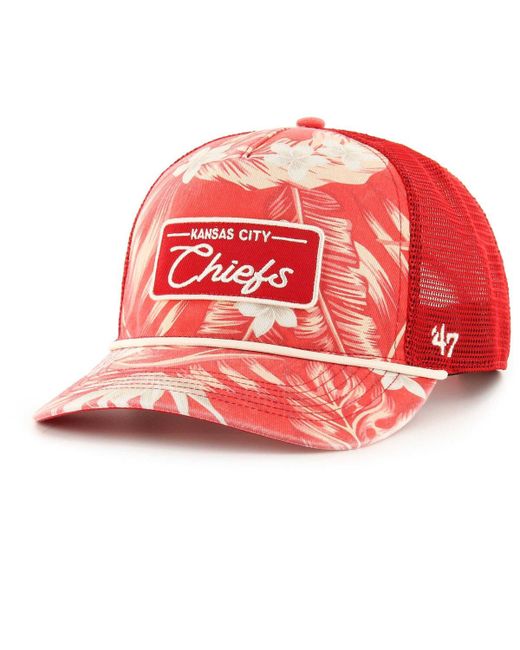 '47 Brand 47 Kansas City Chiefs Tropicalia Hitch Trucker Adjustable Hat