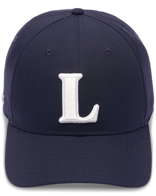 Lacoste Contrast Logo Twill Baseball Cap