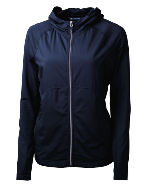 Cutter and Buck Plus Adapt Eco Knit Hybrid Recycled Full Zip Jacket