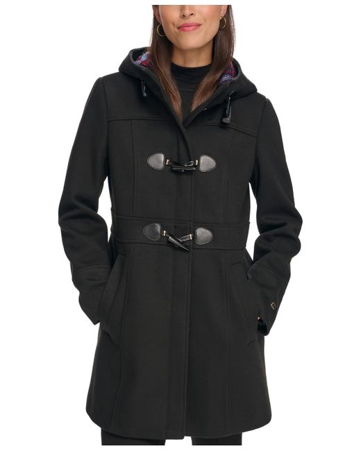 Tommy Hilfiger Hooded Toggle Walker Coat Created for Macy