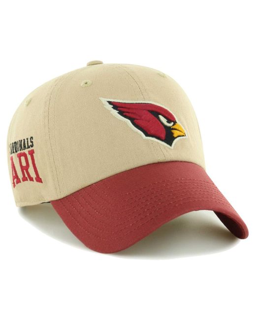 '47 Brand 47 Brand Cardinal Arizona Cardinals Ashford Clean Up Adjustable Hat