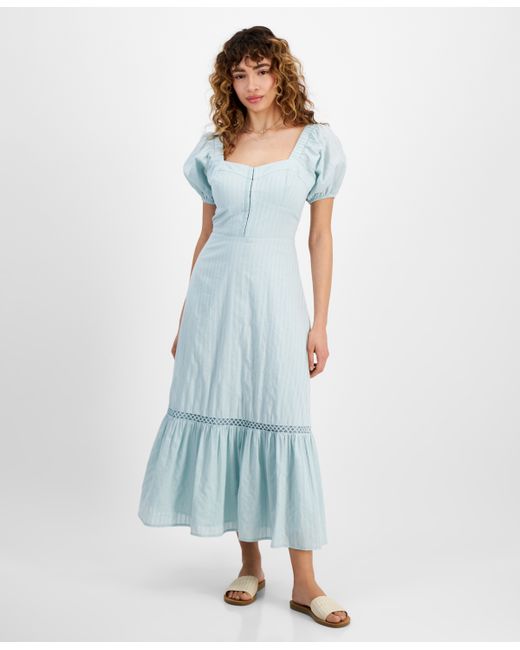 And Now This Cotton Corset-Look Maxi Dress Created for