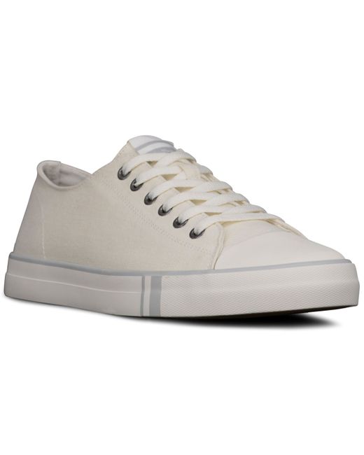 Ben Sherman Hadley Low Canvas Casual Sneakers from Finish Line Grey