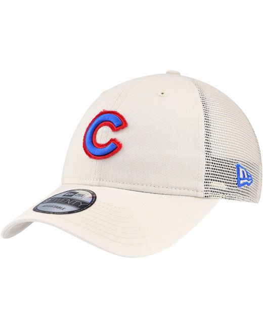 New Era Chicago Cubs Game Day 9Twenty Adjustable Trucker Hat