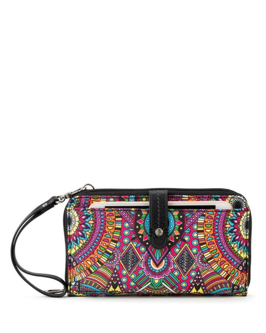 Sakroots Recycled Smartphone Crossbody Wallet