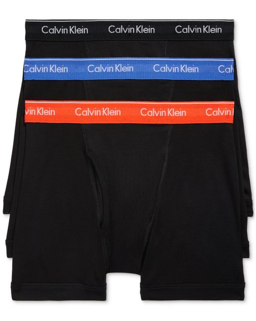 Calvin Klein 3-Pack Cotton Classics Boxer Briefs Underwear