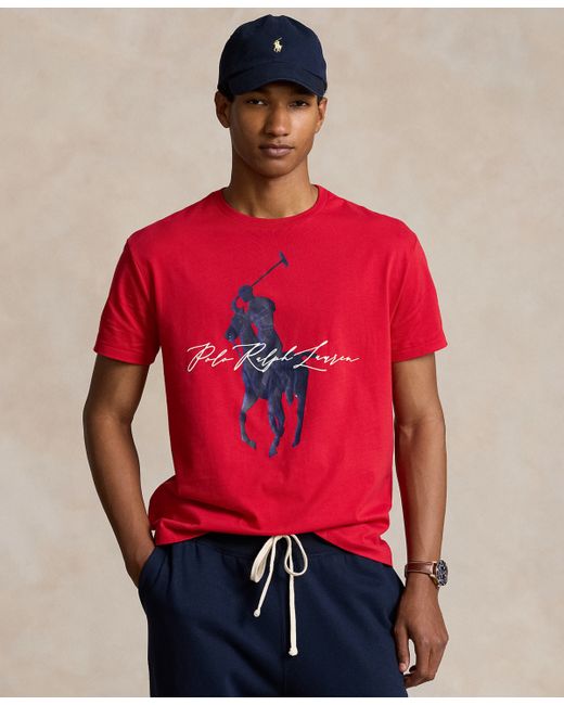 Polo Ralph Lauren Classic Fit Jersey Graphic T-Shirt
