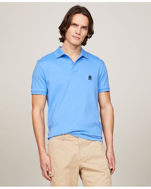Tommy Hilfiger Short Sleeve Interlock Monogram Polo Shirt