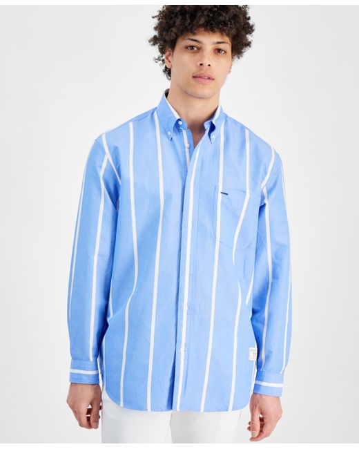 Tommy Hilfiger Regular-Fit Space Stripe Shirt