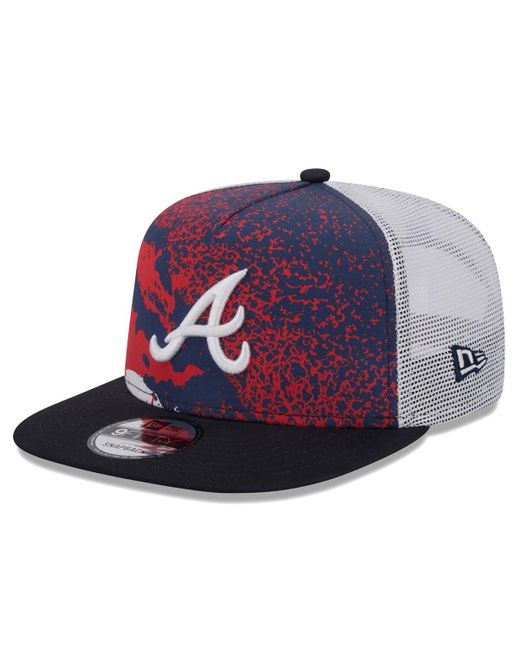 New Era Atlanta Braves Court Sport 9Fifty Snapback Hat