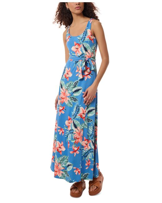 Jones New York Floral-Print Sleeveless Maxi Dress