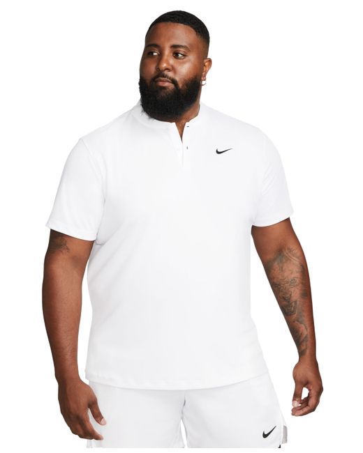 Nike NikeCourt Dri-fit Short Sleeve Tennis Blade Polo Shirt black