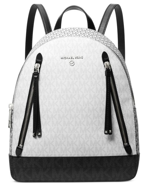 Michael Kors Michael Brooklyn Logo Medium Backpack b