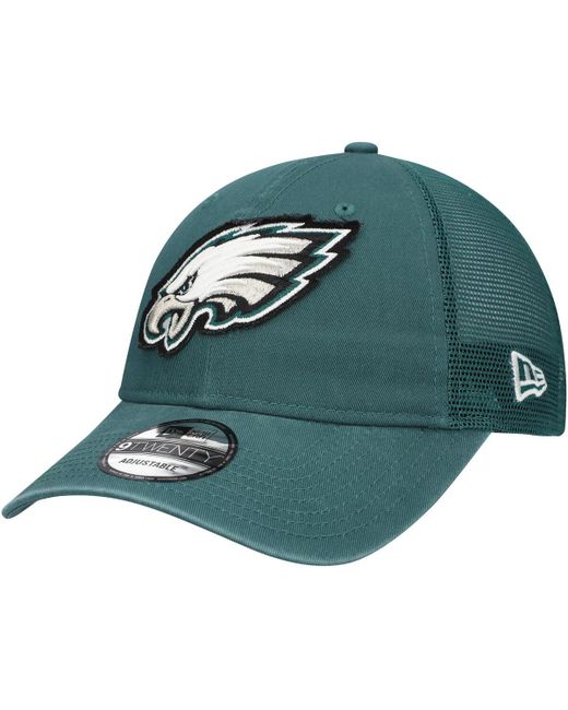 New Era Philadelphia Eagles Game Day 9Twenty Adjustable Trucker Hat