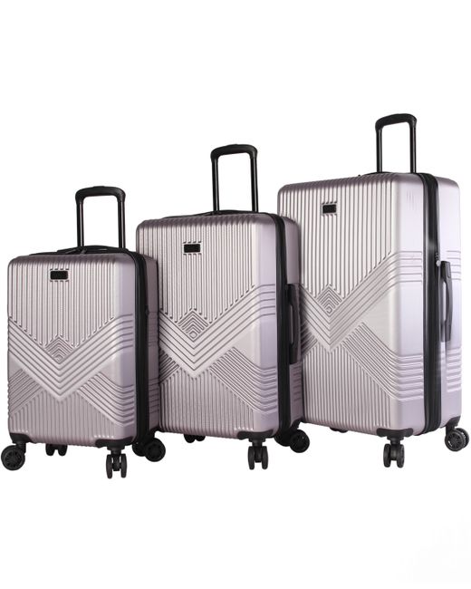 Nicole Miller Nicki 3 Piece Luggage Set