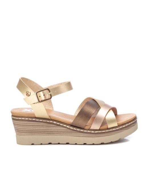 Xti Wedge Strappy Sandals By