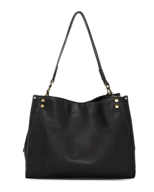 American Leather Co. American Leather Co. Lenox Triple Entry Satchel Handbag
