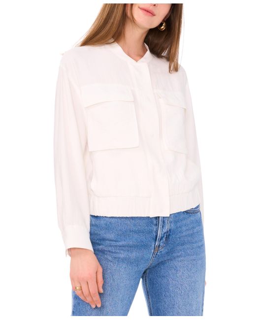 Vince Camuto Relaxed Bomber Jacket