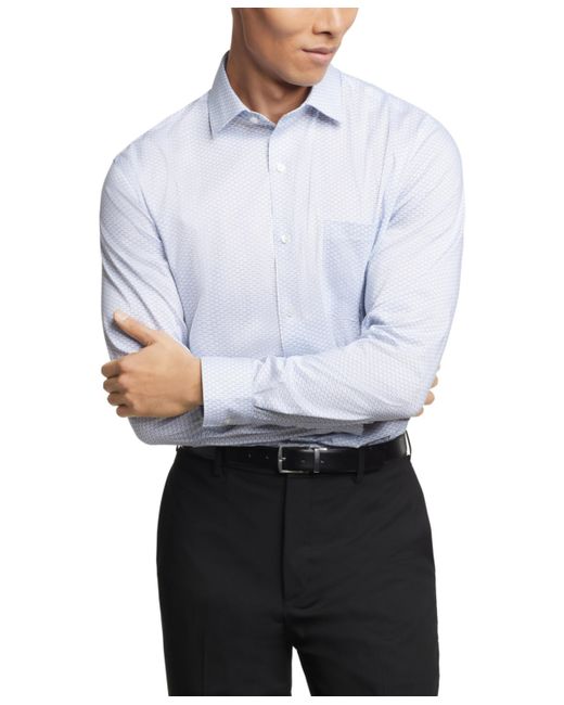 Van Heusen Regular Fit Ultra Wrinkle Resistant Flex Collar Dress Shirt