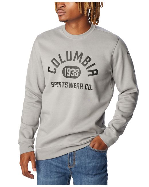 Columbia Gem Logo Trek Crew Sweatshirt
