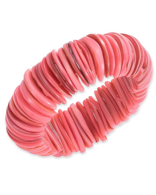 Style & Co Rivershell Statement Stretch Bracelet Created for