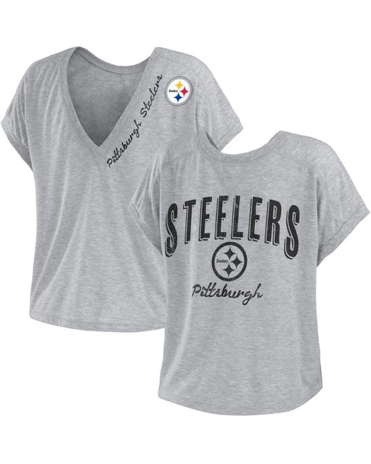 Wear By Erin Andrews Pittsburgh Steelers Reversible T-Shirt