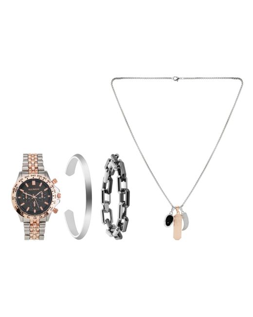 RocaWear Two-Tone Metal Bracelet Watch Set