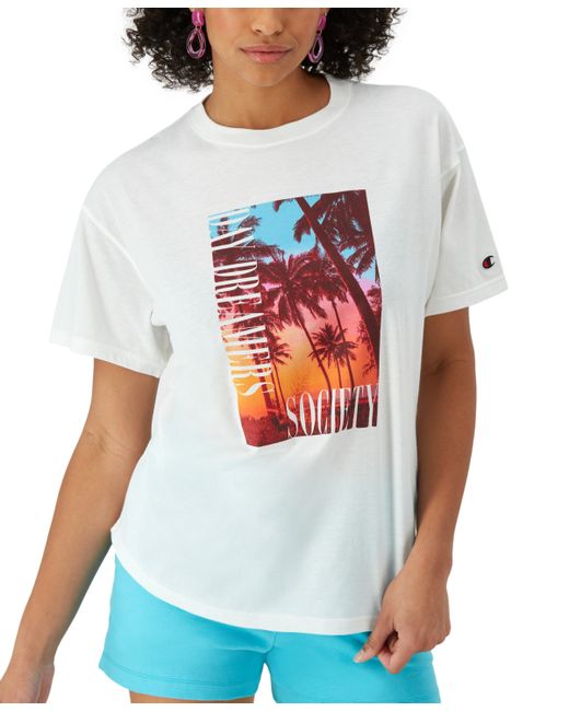 Champion Palm Graphic Oversized T-Shirt