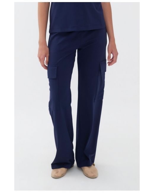 Nocturne Cargo Pants with Elastic Waistband
