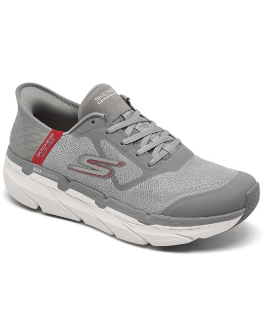 Skechers Max Cushioning Premier Running and Walking Sneakers from Finish Line Red