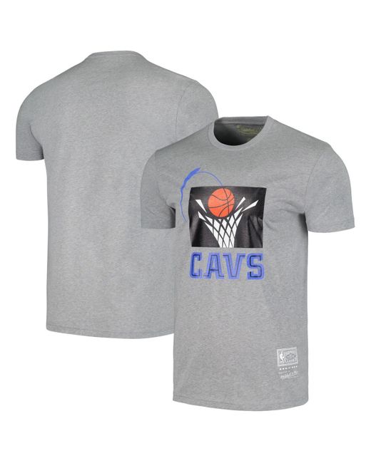 Mitchell & Ness and Cleveland Cavaliers Hardwood Classics Mvp Throwback Logo T-shirt