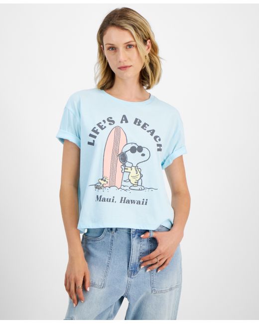 Grayson Threads, The Label Juniors Snoopy Graphic T-Shirt