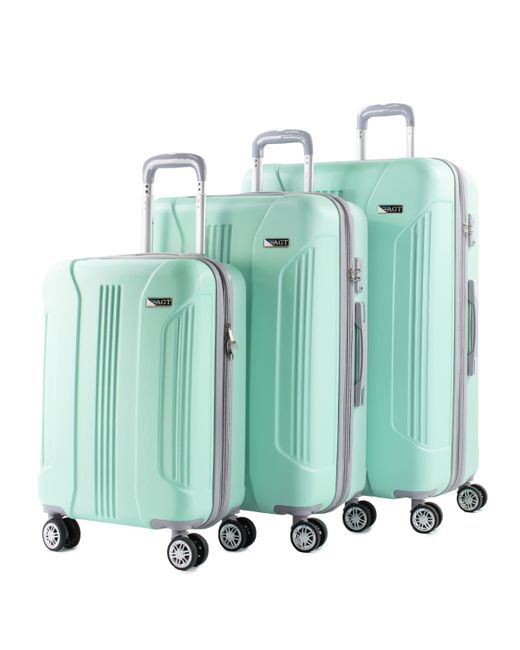 American Green Travel Denali S. 3-Pc. Anti-theft Hardside Luggage Set
