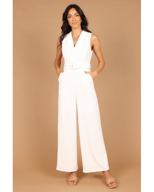 Petal And Pup Sienna Belted Jumpsuit
